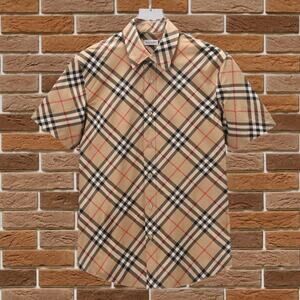 Burberry Tan Short Sleeve